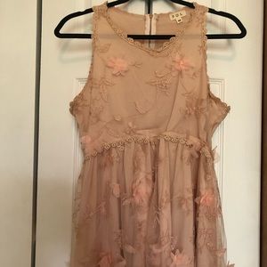 POL Clothing Rose Gold Tank